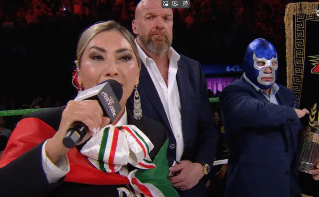 Blue Demon Jr: su cara se hace tendencia tras error en el himno