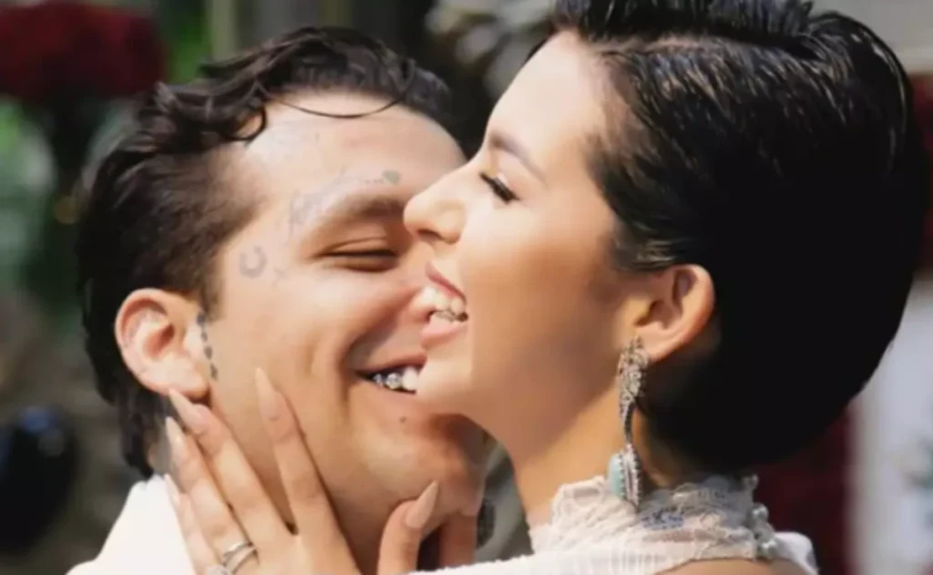 Christian Nodal y Ángela Aguilar